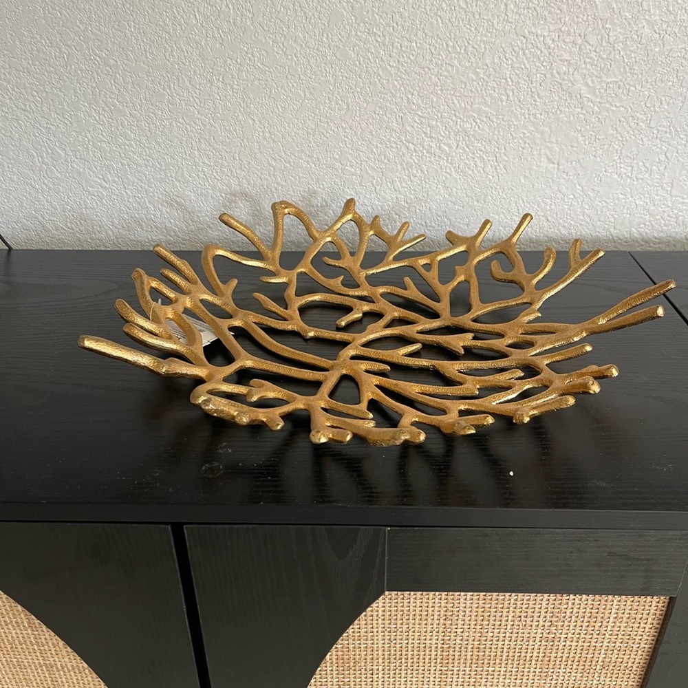 Gold home accent decor